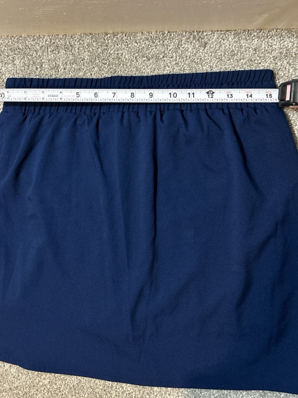 St. John's Bay Navy Blue Women's Athletic Skort - Picture 6 of 7
